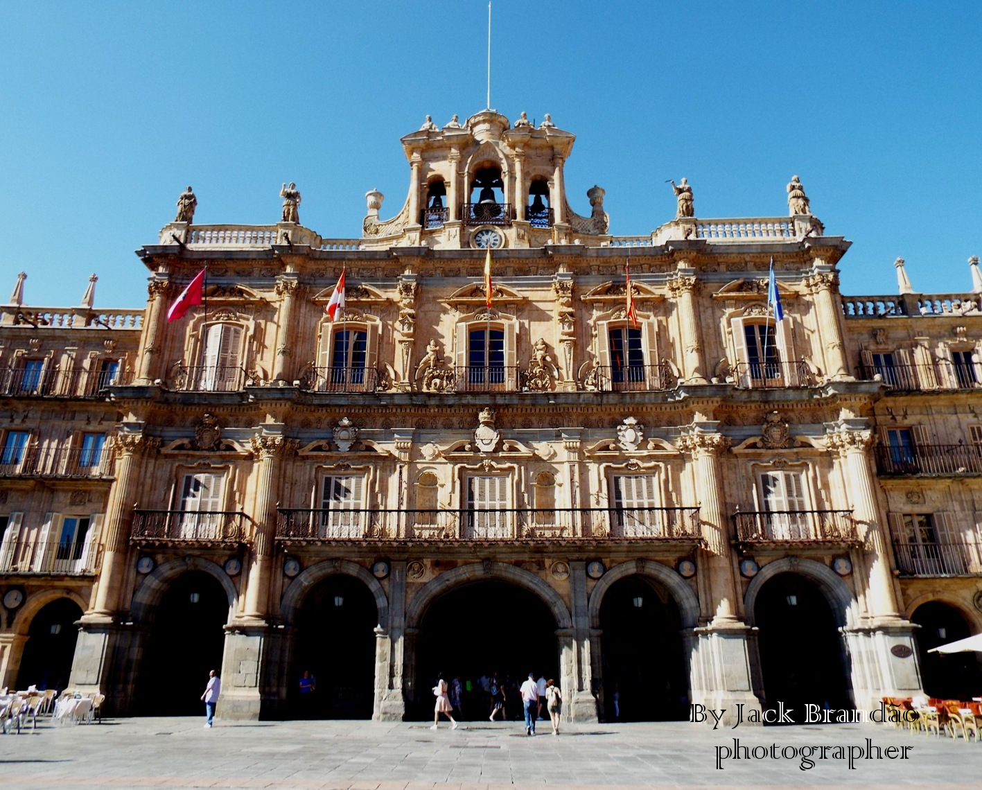 Salamanca; Spain; Plaza Mayor Jack Brandão; photographer, writer, photos for sale, jackbran