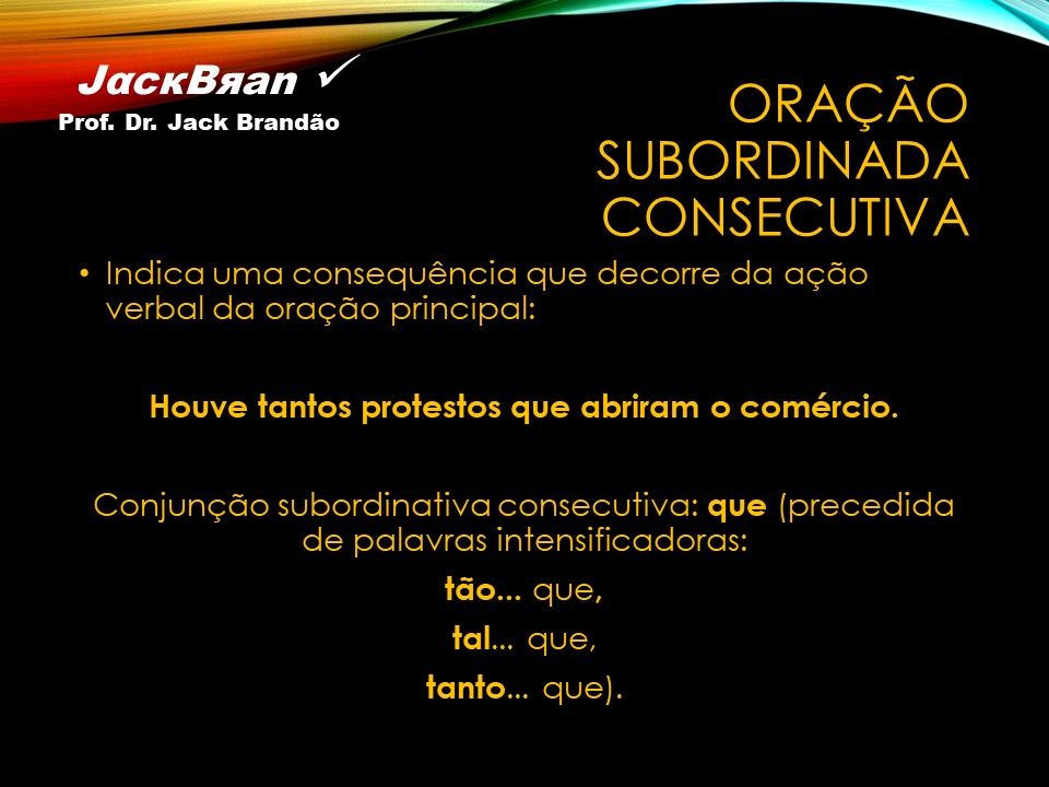 Jack Brandão; gramática, orações subordinadas adverbiais, acentuação gráfica; JackBran Consult; ENEM, Vestibular, Concursos