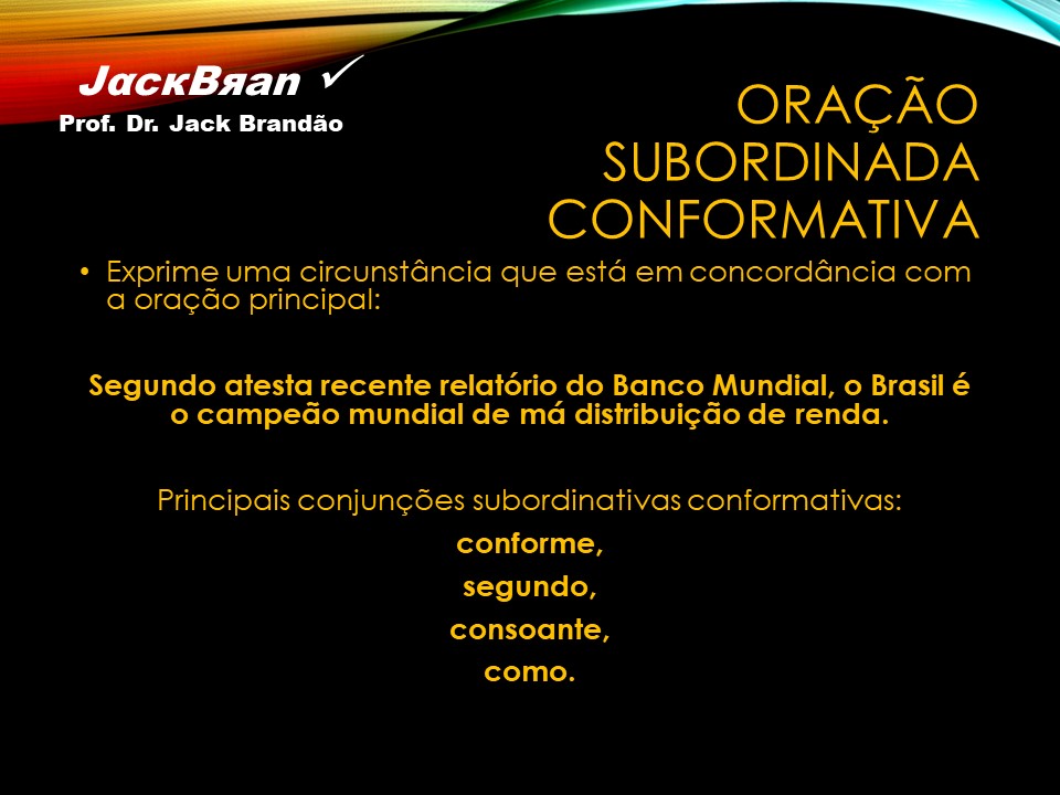 Jack Brandão; gramática, orações subordinadas adverbiais, acentuação gráfica; JackBran Consult; ENEM, Vestibular, Concursos