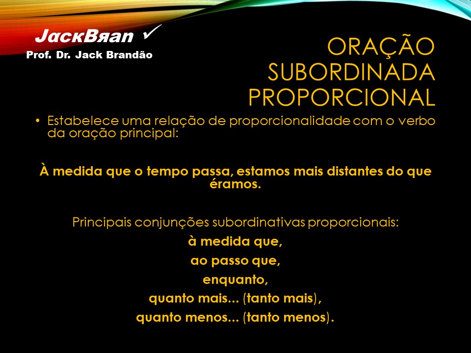 Jack Brandão; gramática, orações subordinadas adverbiais, acentuação gráfica; JackBran Consult; ENEM, Vestibular, Concursos