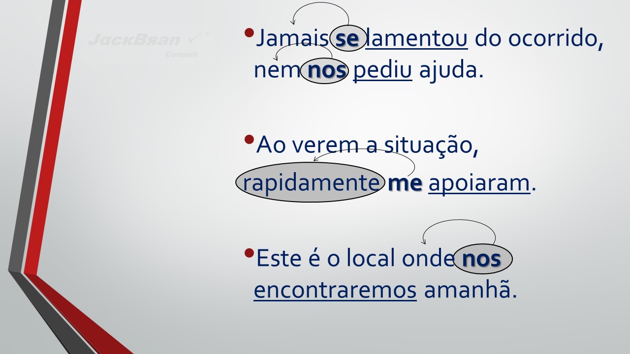 Jack Brandão; gramática, colocação pronominal; JackBran Consult; ENEM, Vestibular, Concursos