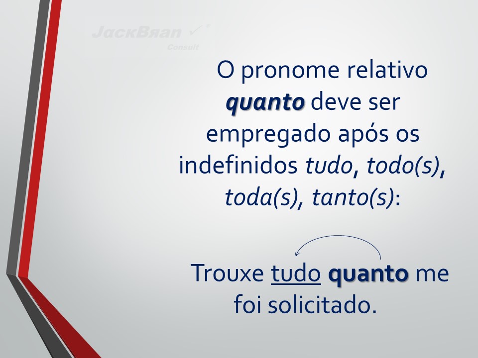 Jack Brandão; gramática, colocação pronominal; JackBran Consult; ENEM, Vestibular, Concursos