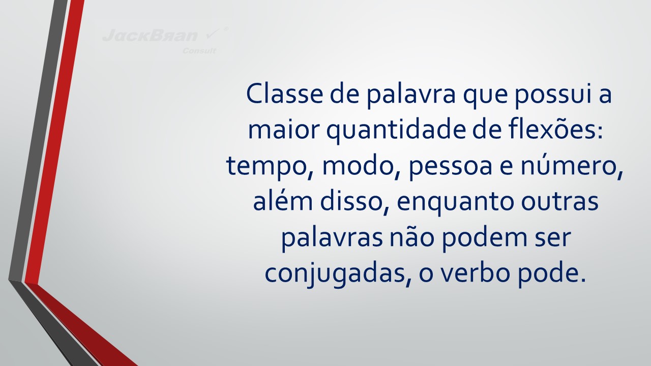 Jack Brandão; gramática, verbo1; JackBran Consult; ENEM, Vestibular, Concursos