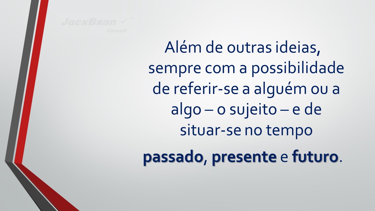 Jack Brandão; gramática, verbo1; JackBran Consult; ENEM, Vestibular, Concursos