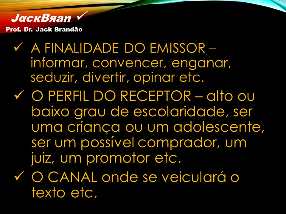 Prof. Dr. Jack Brandão; Redação; JackBran Consult; CONDES-FOTÓS